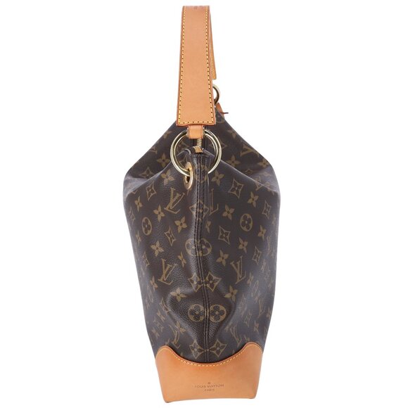 Louis Vuitton Berri PM Monogram Shoulder Bag Hobo M41623 Brown - Picture 6 of 12